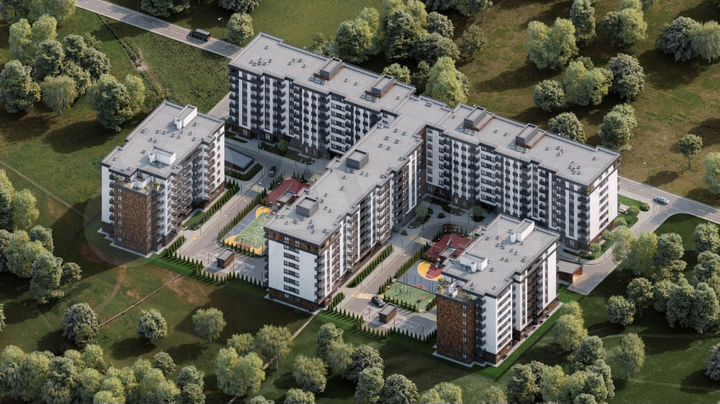 2-к. квартира, 64,6 м², 2/9 эт.