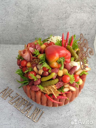 Мясной торт