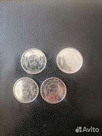 Монеты ОАЭ юбилейные