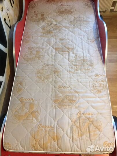 Комплект: 2 кровати и 1 стеллаж детские