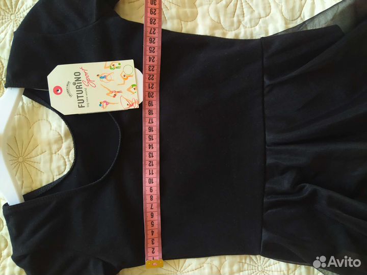 Купальник гимнастический новый 128 134