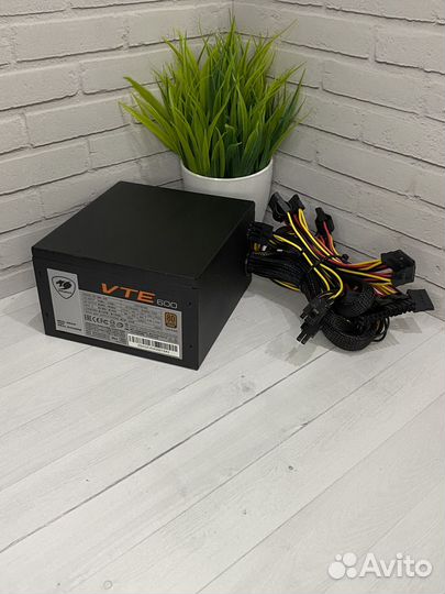 Блок питания Cougar 600w 80+bronze/пломба