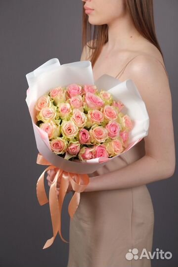 Живые цветы букеты розы