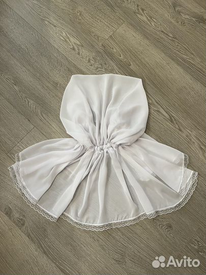 Неспадающий белый платок для храма