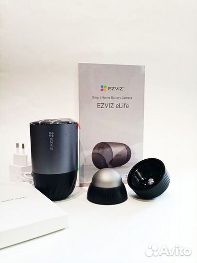 Ezviz cs-bc1c elife видеокамера с аккумулятором