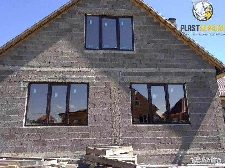 Пластиковые окна для домов и коттеджей