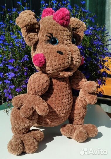 Вязаные плюшевые игрушки ручной работы