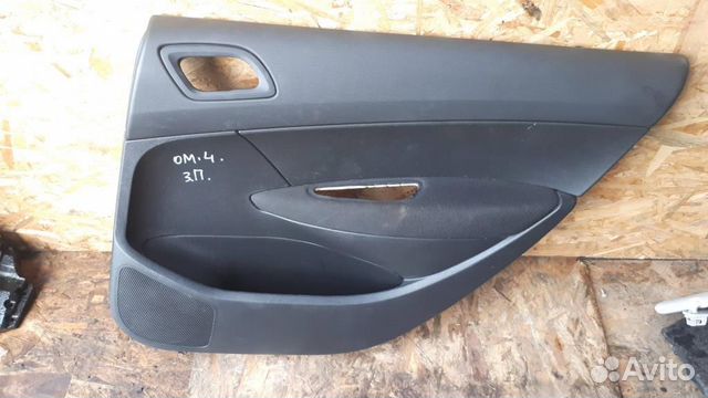 Обшивка двери задней правой Peugeot 308 2007