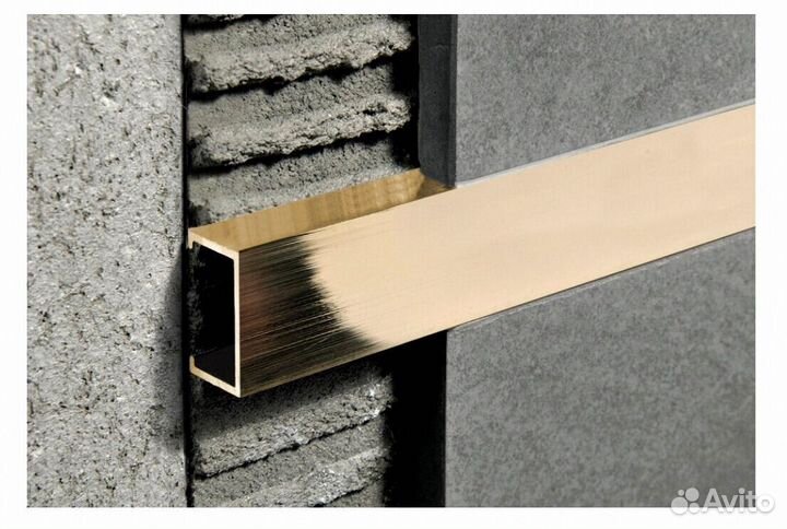 Полоса латунь полированная, вставка