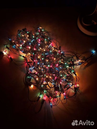 Гирлянда новогодняя, сетка