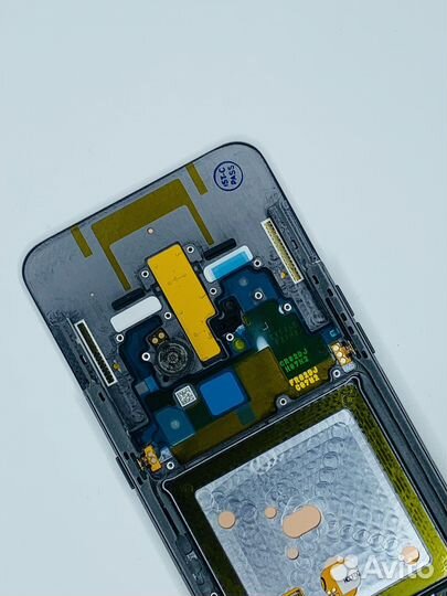 Дисплей для Galaxy A80 A805F в черной рамке (SP)