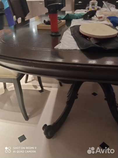 Реставрация мебели и паркета