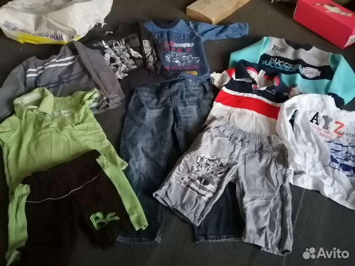 Пакетом рост 98-104 в отличном состоянии