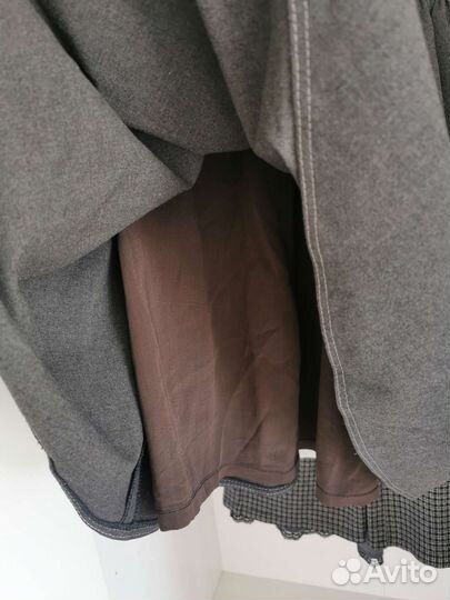 Школьная форма серая