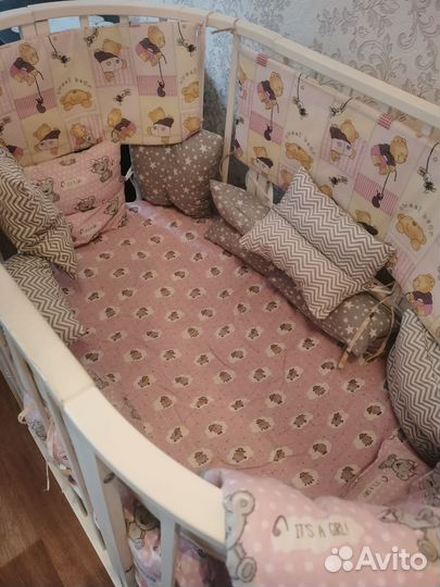 Детская кроватка трансформер