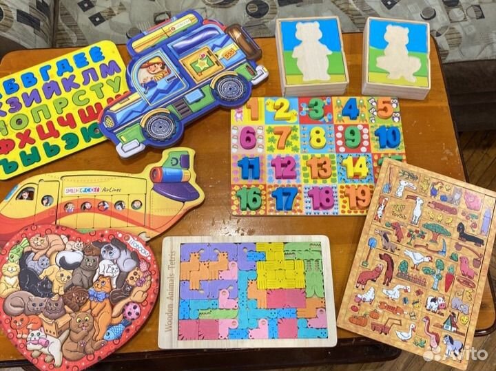 Вкладыши деревянные