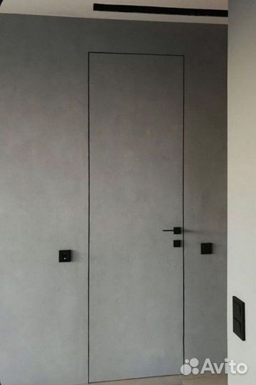 Дверь скрытая под отделку