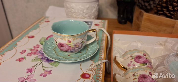 Кофейный набор фарфор