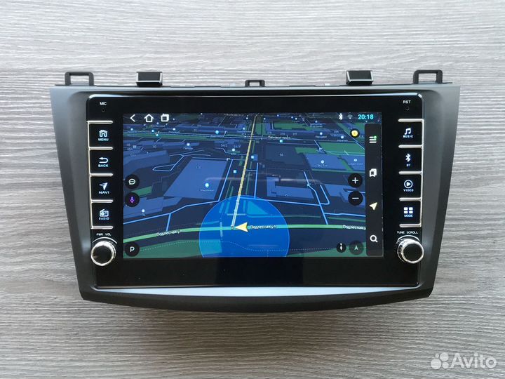 Магнитола Mazda 3 + физические кнопки