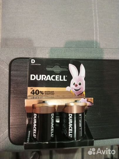 Батарейки Duracell D/LR20