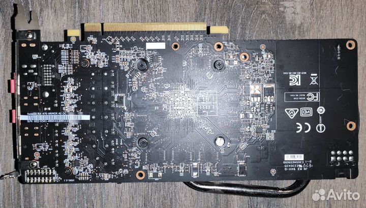 Видеокарта MSI Radeon RX 470 armor 4G OC 4gb