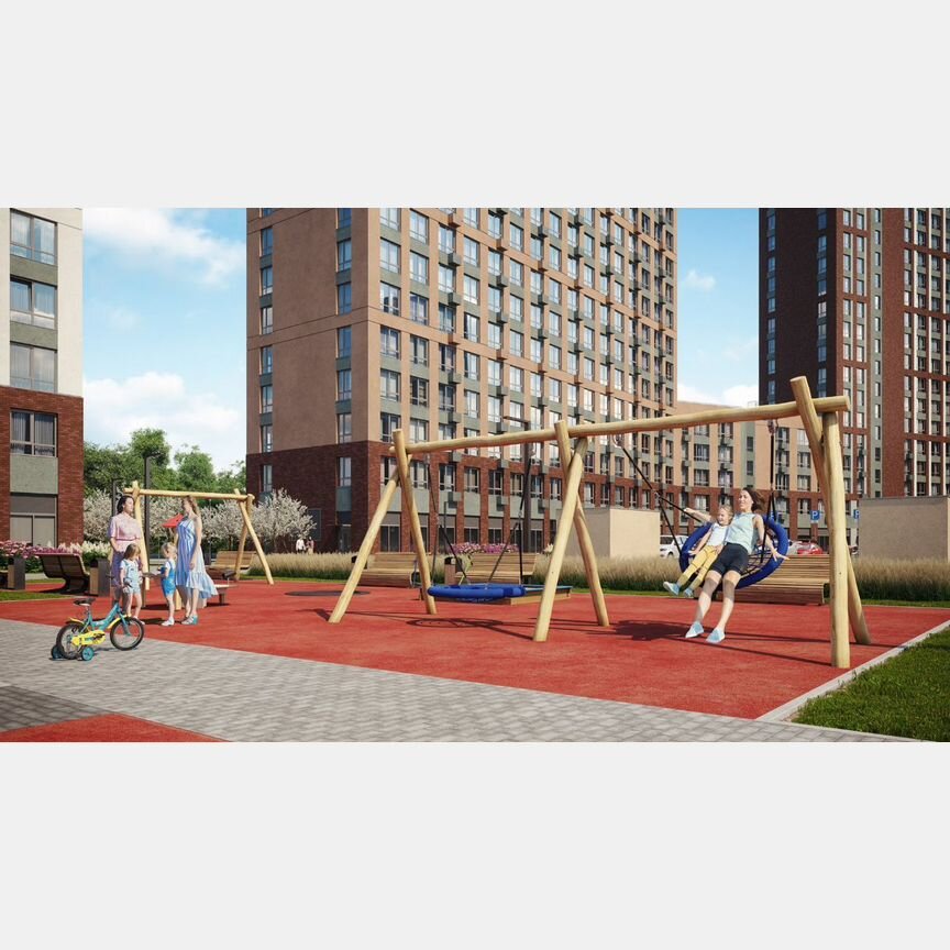 1-к. квартира, 38,1 м², 5/24 эт.