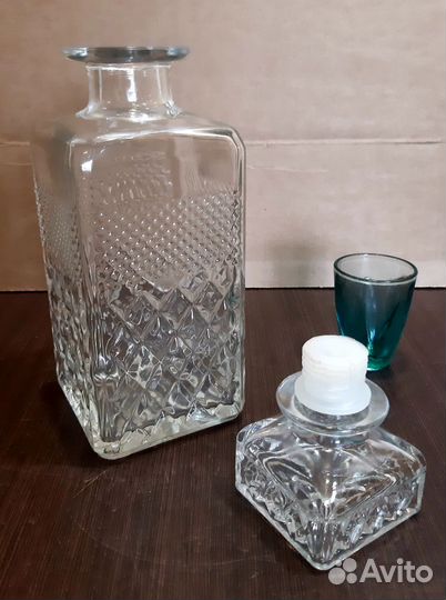 Штоф-Графин СССР для крепких напитков