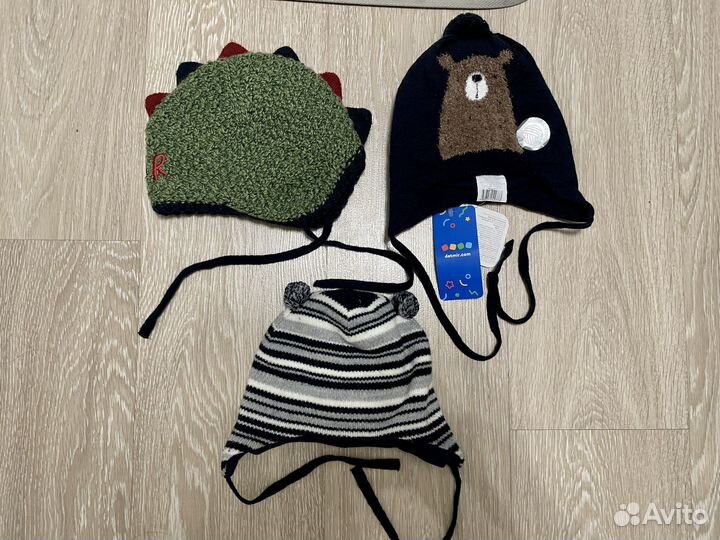 Шапка для мальчика демисезон 44-46р, 46-48 р. От