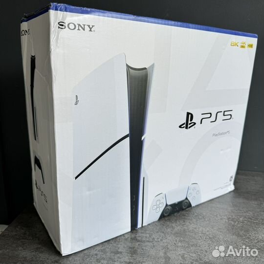Sony playstation 5 slim с дисководом