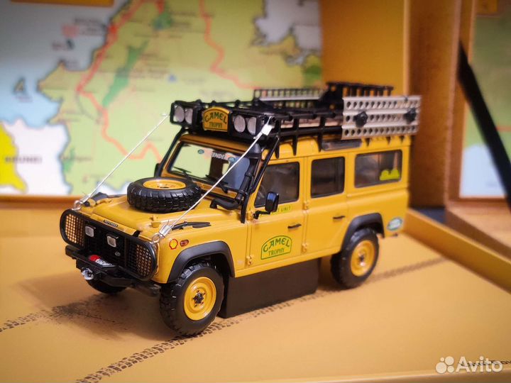 Almost real Land Rover Camel Trophy 1:43