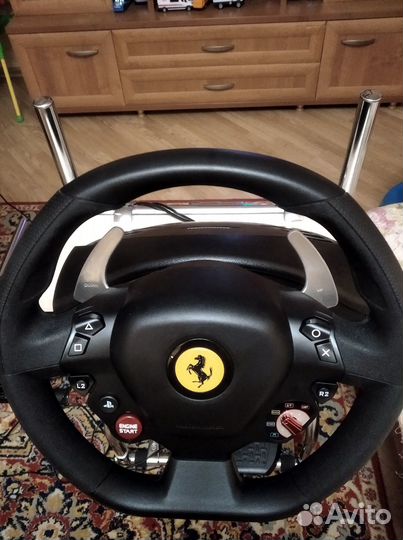 Руль для Плей Стейшн с педалями и подставкой