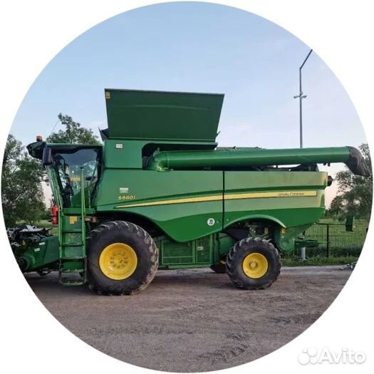 Комбайн John Deere S660, 2017