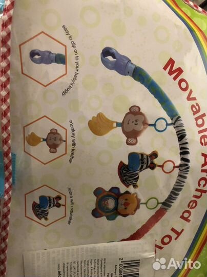 Развивающая Подвеска на кроватку и коляску