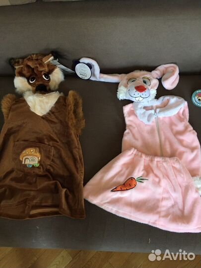 Костюм карнавальный Лисичка, Зайка, Кошка