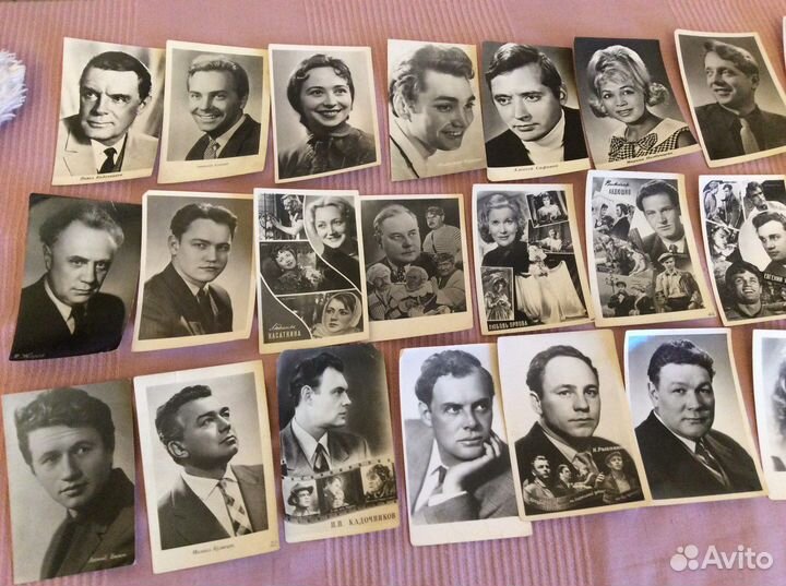 Продаются старые фотографии артистов СССР