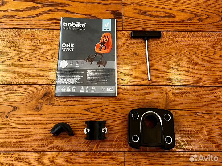 Велокресло Bobike One Mini переднее, новое