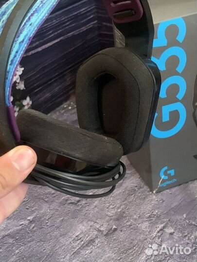 Наушники Logitech g335 как новые