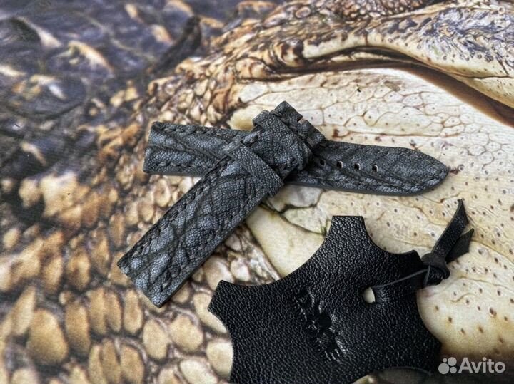 Ремешок для часов aviator из кожи слона