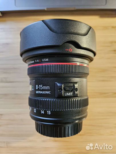 Объектив Canon EF 8-15mm f/4