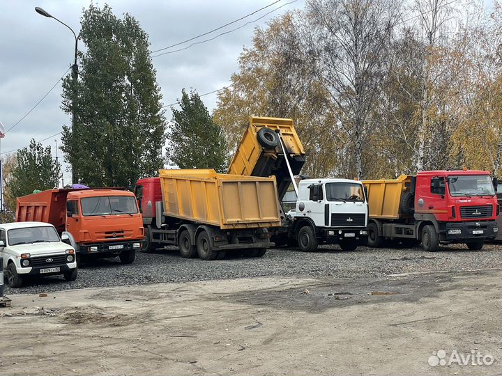 Услуги самосвалов