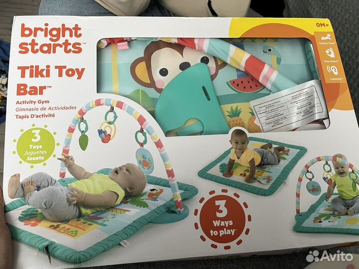 Развивающий коврик для малышей. новый