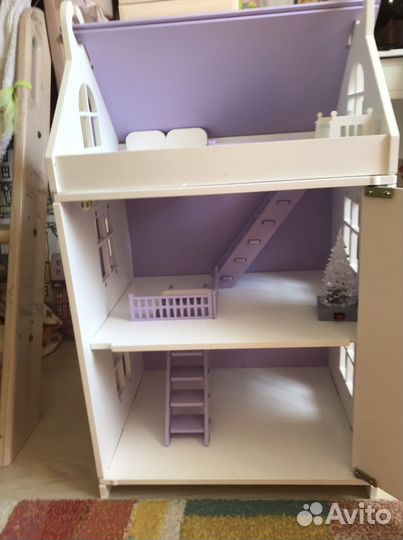 Домик для кукол деревянный