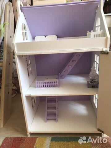 Домик для кукол деревянный