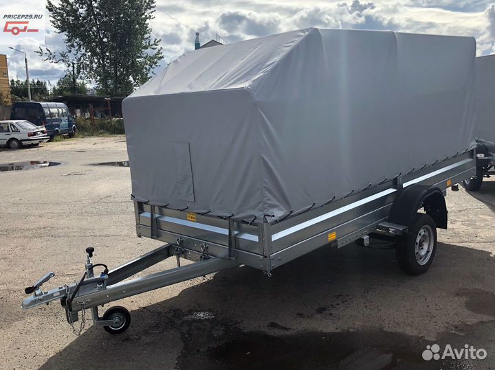 Прицеп 3,5х1,5 R13 на подрамнике рес Газель 1 лист