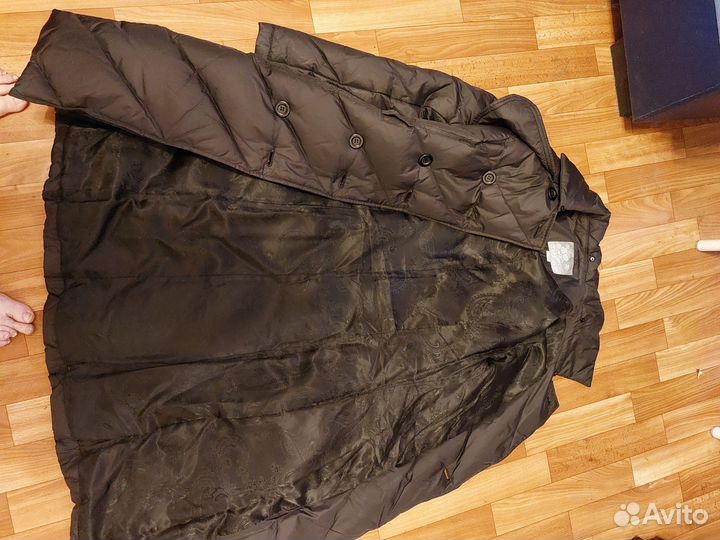 Пуховик пальто длинный