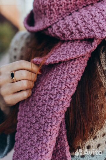 Шарф ручной работы