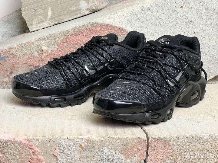 Nike Air Max Plus Utility Black Metallic