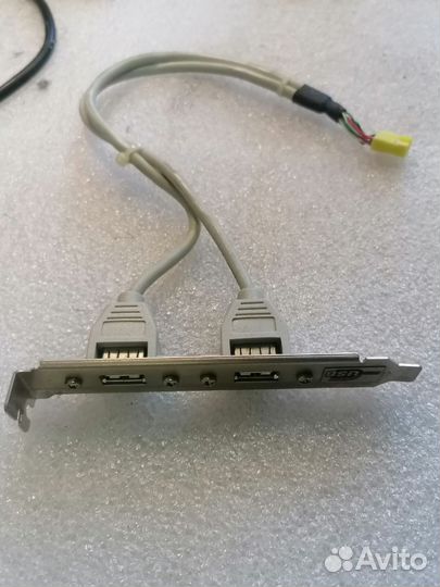 Дополнительный разъем USB 2шт Планка в сист. блок