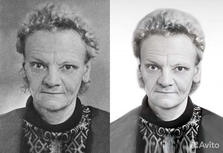 Реставрация, ретушь фотографий