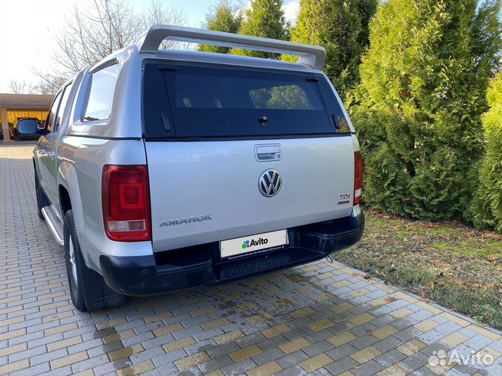 Volkswagen Amarok 2.0 AT, 2015, 204 000 км